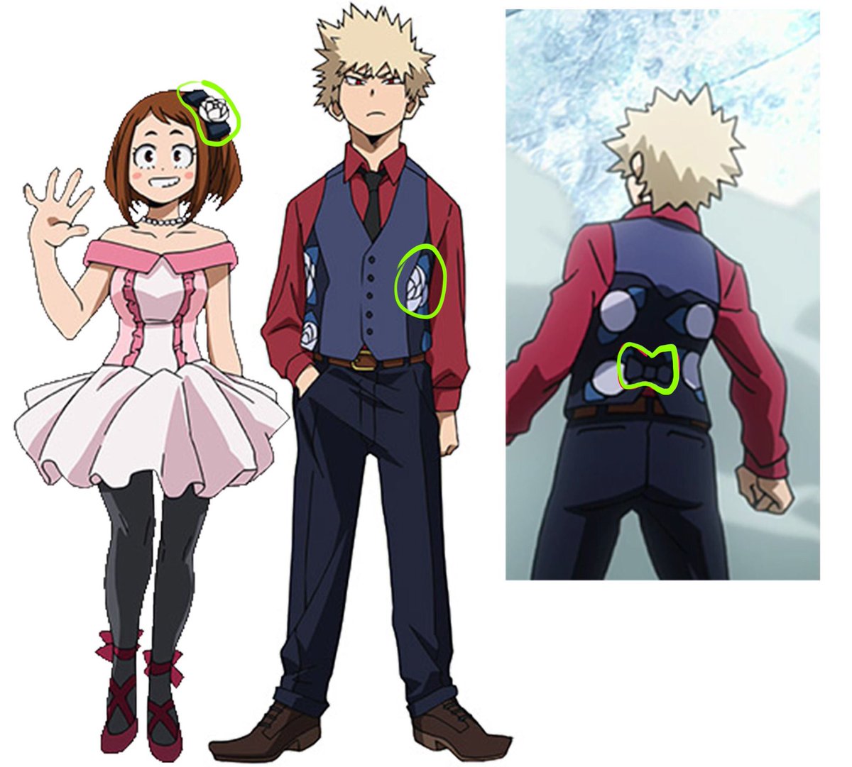 Once again snatched off twitter, thank you Kacchako fandom 