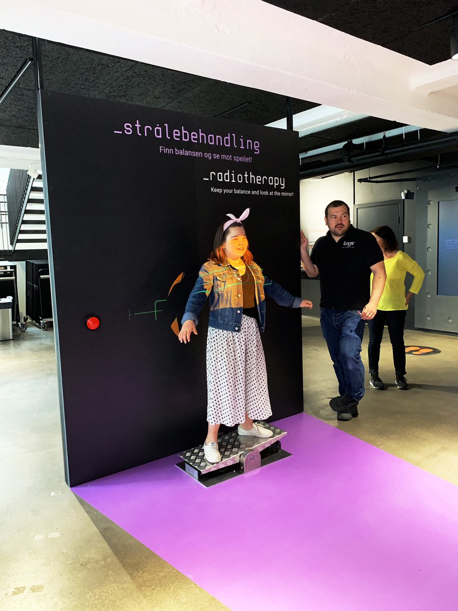 Logicint's tweet photo. More from our latest delivered project: «Treatment» installations for The Norwegian Cancer Society’s Science Center #interactiveinstallation #logicinteractive #kreftforeningenavitensenter #exhibitiondesign https://t.co/ybLUAMug9d