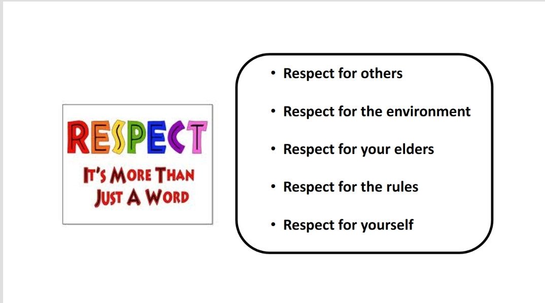 TheMFG2020's tweet photo. This week in school we are promoting our school values of Respect Integrity Teamwork and Aspiration (RITA). Today is 'Respect' and students will be undertaking different tasks to understand how we are respectful in everyday life #lifevalues @mirfieldfree https://t.co/5t5hB0qpeT