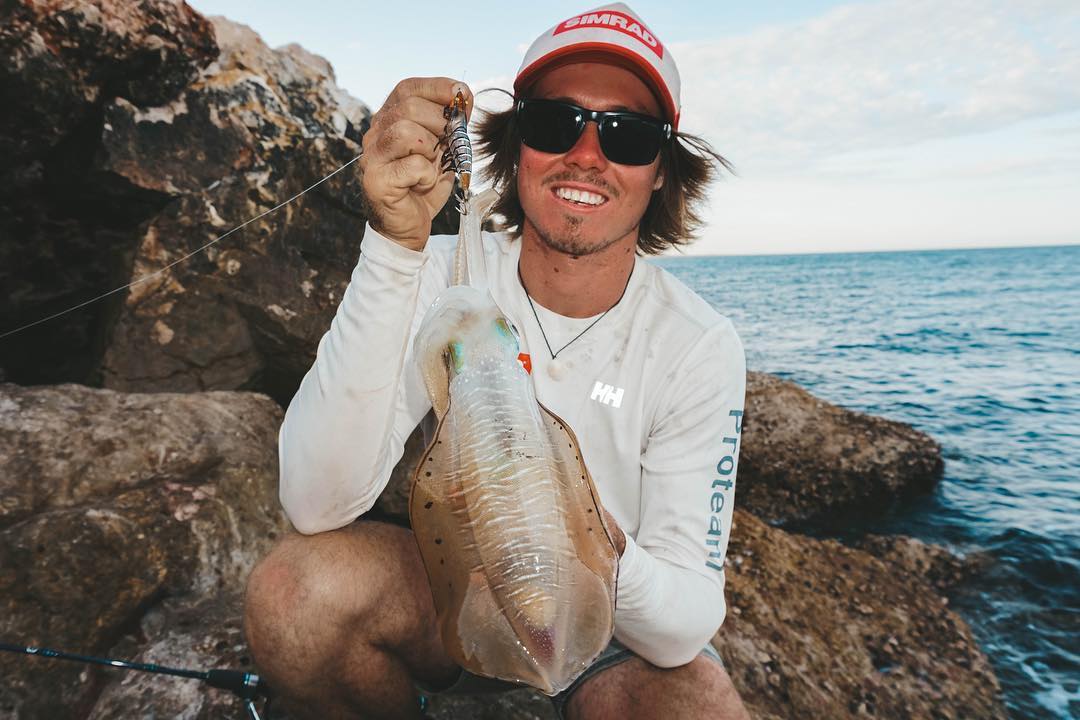 A coastal catch to keep things mixed up. A serene setting for fishing at Ningaloo Reef from Joey Zeni on Instagram.