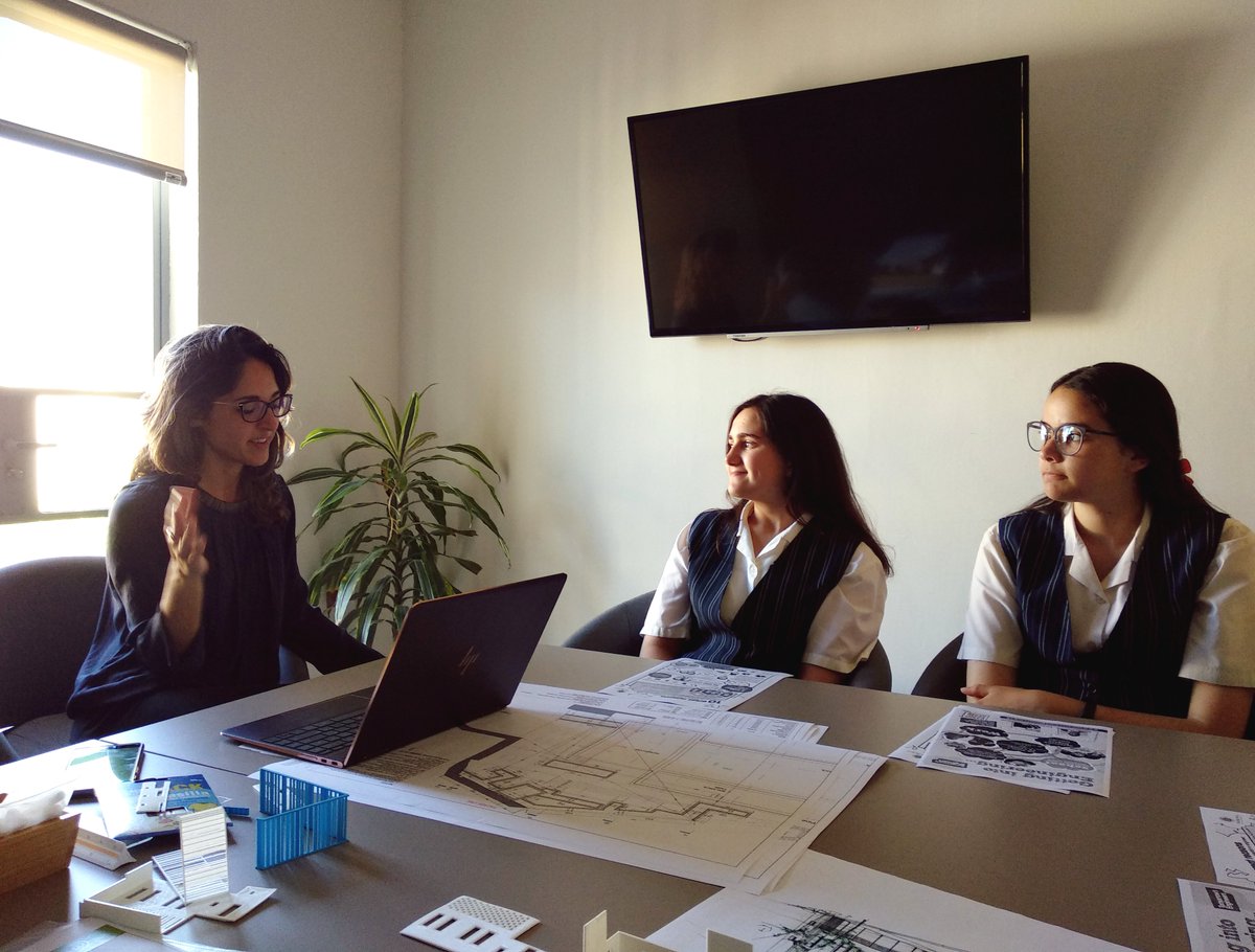 openworkstudio's tweet photo. We welcomed students from St. Joseph School, Blata, for a job-shadowing initiative, for @INWED1919, aimed to get the terms ‘engineering’&amp;‘women’ in the same sentence &amp; get young girls learn about the role of a design engineer in what is still mostly a male-oriented field.#INWED19 https://t.co/KsQKUopFwn