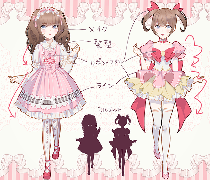 ロリータ服のtwitterイラスト検索結果 古い順