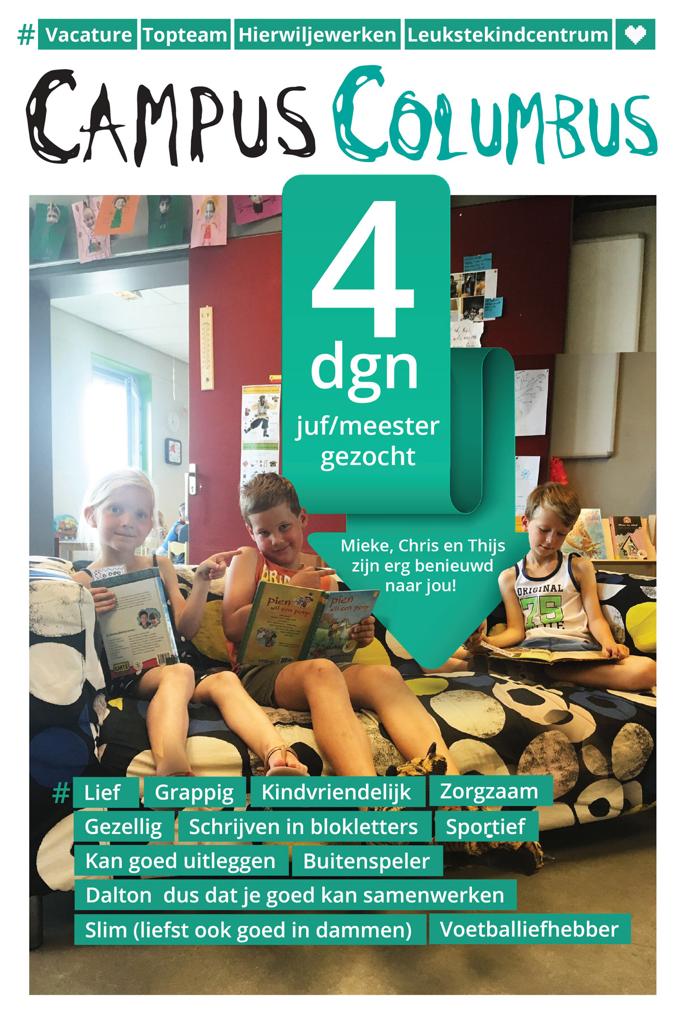 Dit is jouw kans om op Campus Columbus te komen werken!
campuscolumbus.nl/pg-26353-7-126…