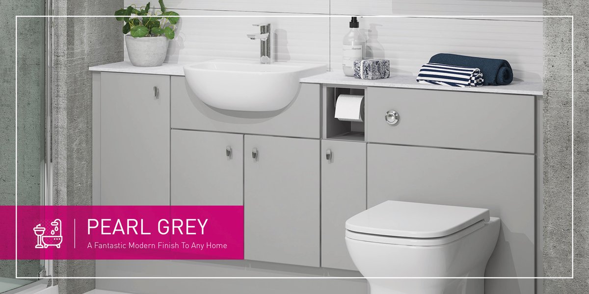 braceystile's tweet photo. Want a #stylish #sleek looking #bathroom? Look no further than our stunning #pearlgrey range, combined with a Breeze sit-on Basin and simplistic accessories, your perfect #modern bathroom is only a visit away!

To find out more call in to our fantastic showroom on Porthcawl Road. https://t.co/HRWUsVBujq