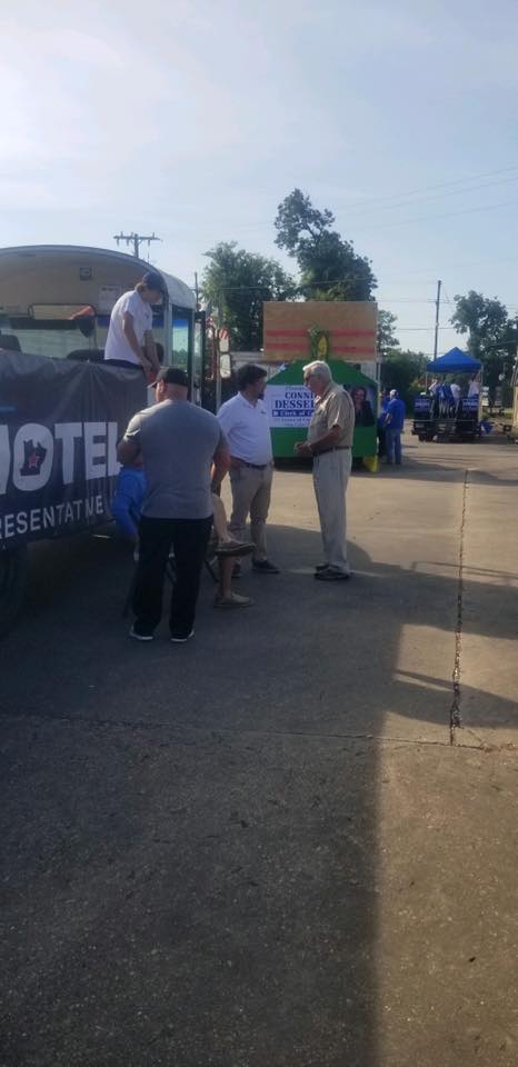 We spent a beautiful Louisiana morning with the great people of Bunkie. Cayenne as always made his rounds....❤️ he is always a “crowd pleaser”!

We talked to some terrific people AND ALL ARE AGREEING THAT A CHANGE MUST COME TO THE LOUISIANA DEPARTMENT OF AGRICULTURE AND FORESTRY.