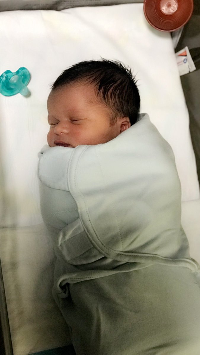 HCaughman's tweet image. After 25 + hours of labor and an emergency c - section I’m finally a mommy &amp;amp; all I can say is thank you God!! 9 lbs , 21 inches long ... Kamden Ace Galmer was finally born on June 21st 2019 , we are beyond blessed !