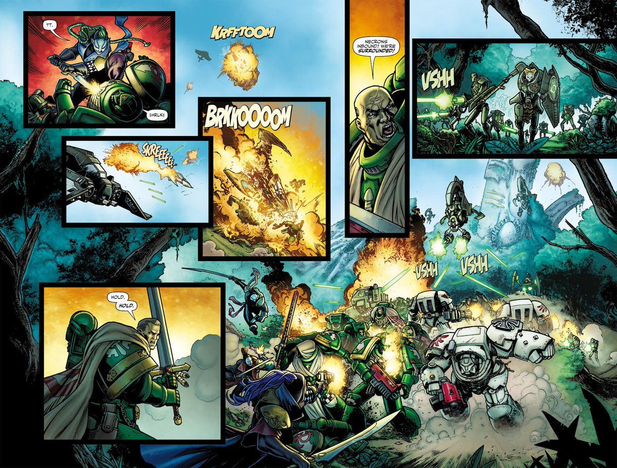 ShotsComic's tweet photo. Warhammer 40.000: Will of iron #8 
(2017)

Artist: Tazio Bettin https://t.co/BDjCVi1qce