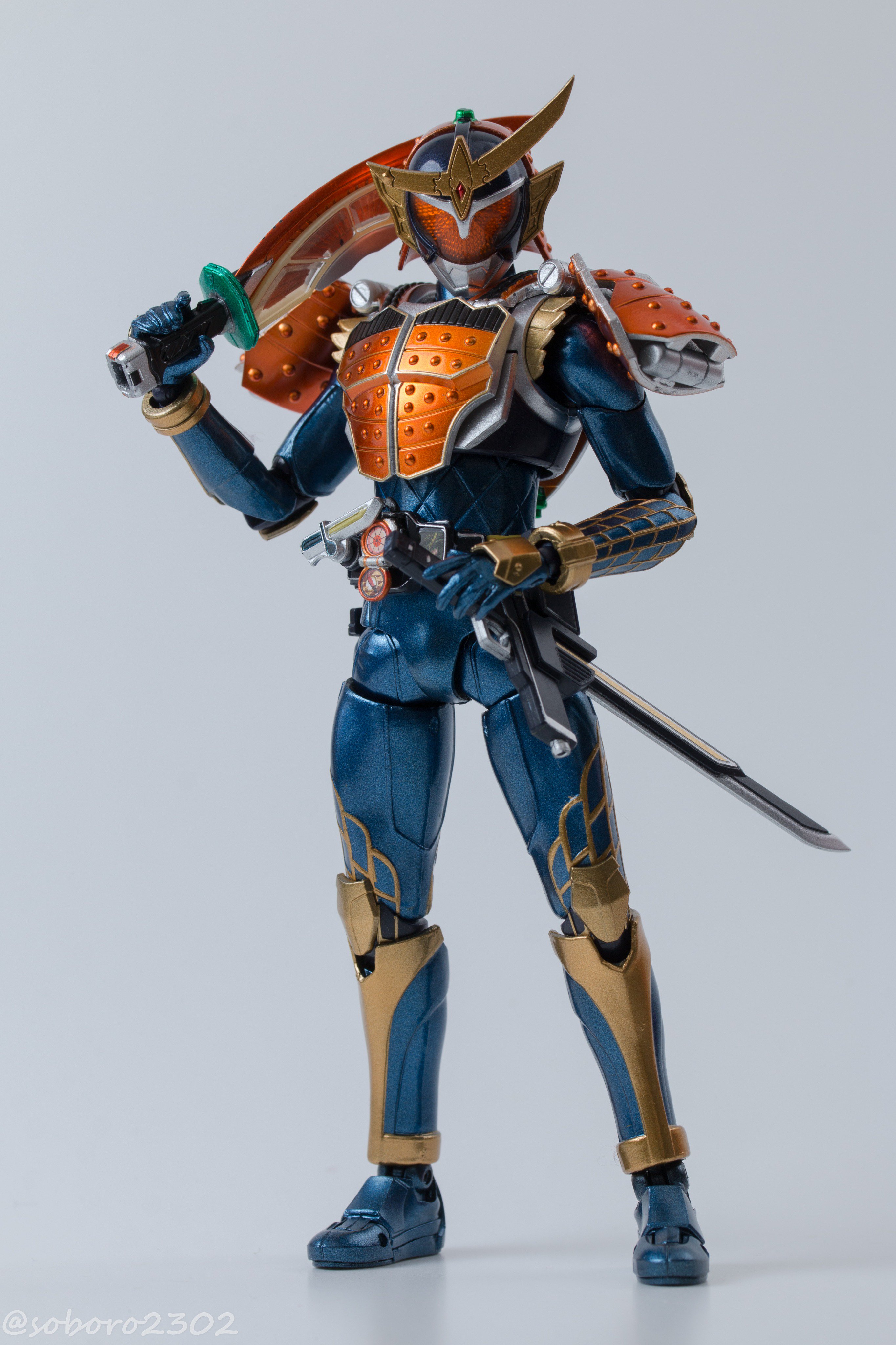 うせだ No Twitter ここからは俺のステージだ S H フィギュアーツ 仮面ライダー鎧武 オレンジアームズ ライドウェアと金部分をリペイントしました T Shf 仮面ライダー鎧武 T Co 6wfhl1rhud Twitter