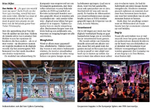 Tech_at_Connect's tweet image. Nog even nagenieten... Mooi verslag in het NHD 🗞 over een geslaagde 2e editie van Variopool GameDay Den Helder 2019

Tech@Connect: Jongeren enthousiasmeren voor de 7 werelden van Techniek! "Join the movement"

#variopoolgameday #gameday #techatconnect #dekopwerkt #nhn #denhelder