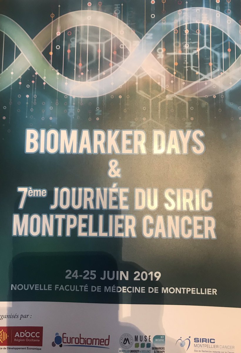 chantal_marion's tweet photo. Représente @Saurel_P 7ème Journée @SiricMontpel #Cancer @umontpellier @univpaulvalery @ICM_Montpellier @CHU_Montpellier @PoleEurobiomed @Prefet34 @IsiteMUSE @Montpellier3m soutient à travers @CPER et #PODEM les projets structurants #IBDDLR #SunFair @MTPCapitalSante #Biomarkers https://t.co/QWatpdHQ5A