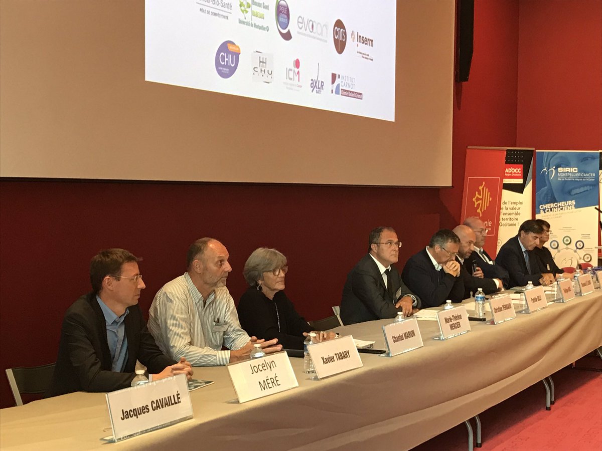 chantal_marion's tweet photo. Représente @Saurel_P 7ème Journée @SiricMontpel #Cancer @umontpellier @univpaulvalery @ICM_Montpellier @CHU_Montpellier @PoleEurobiomed @Prefet34 @IsiteMUSE @Montpellier3m soutient à travers @CPER et #PODEM les projets structurants #IBDDLR #SunFair @MTPCapitalSante #Biomarkers https://t.co/QWatpdHQ5A