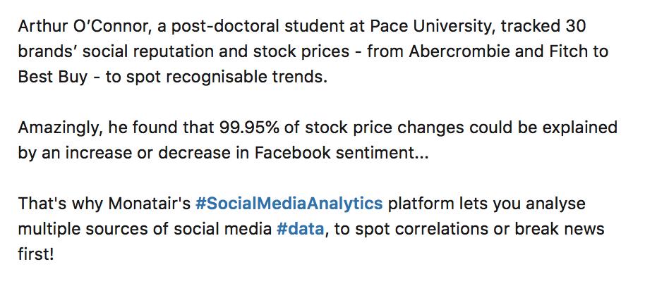 monatair's tweet photo. ...That's why we help you analyse **multiple sources** of #socialmedia #data. Discover powerful, easy to use, social media analytics that help you spot trends before anyone else https://t.co/FaIVF3R1GU https://t.co/rOTIznikwI