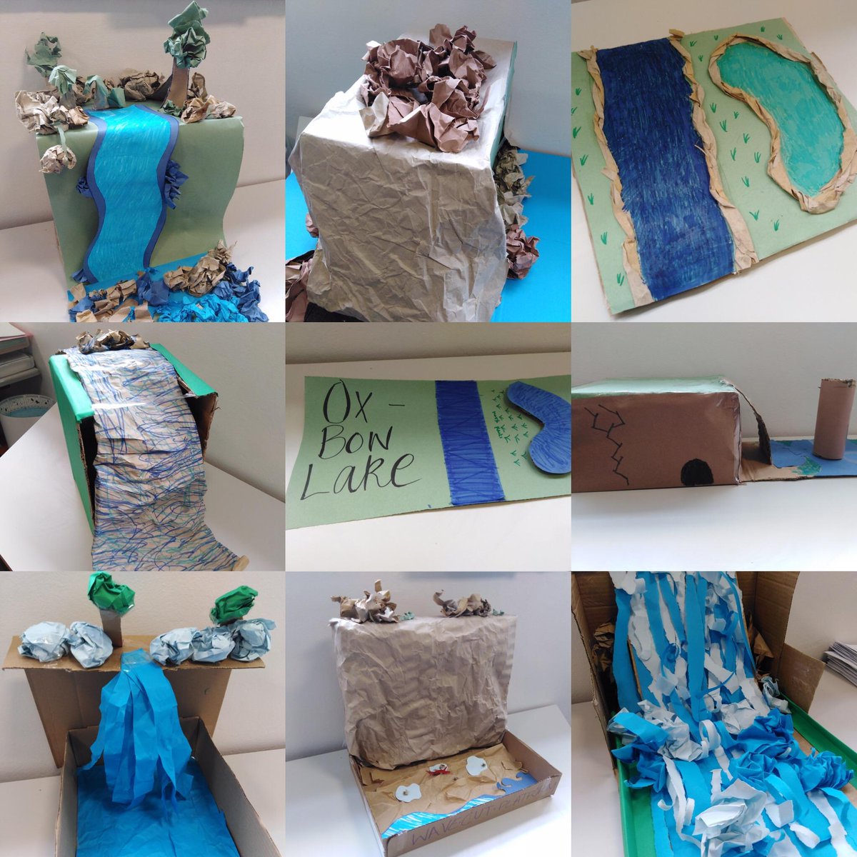 NottmGirlsAcad's tweet photo. Year 9 using their teamwork skills to produce models of river and coastal land-forms as part of a 40 minute review challenge! #NGAGirlsCan #AlwaysMakingProgress #PurposefulCurriculum https://t.co/SxDQZYDit2