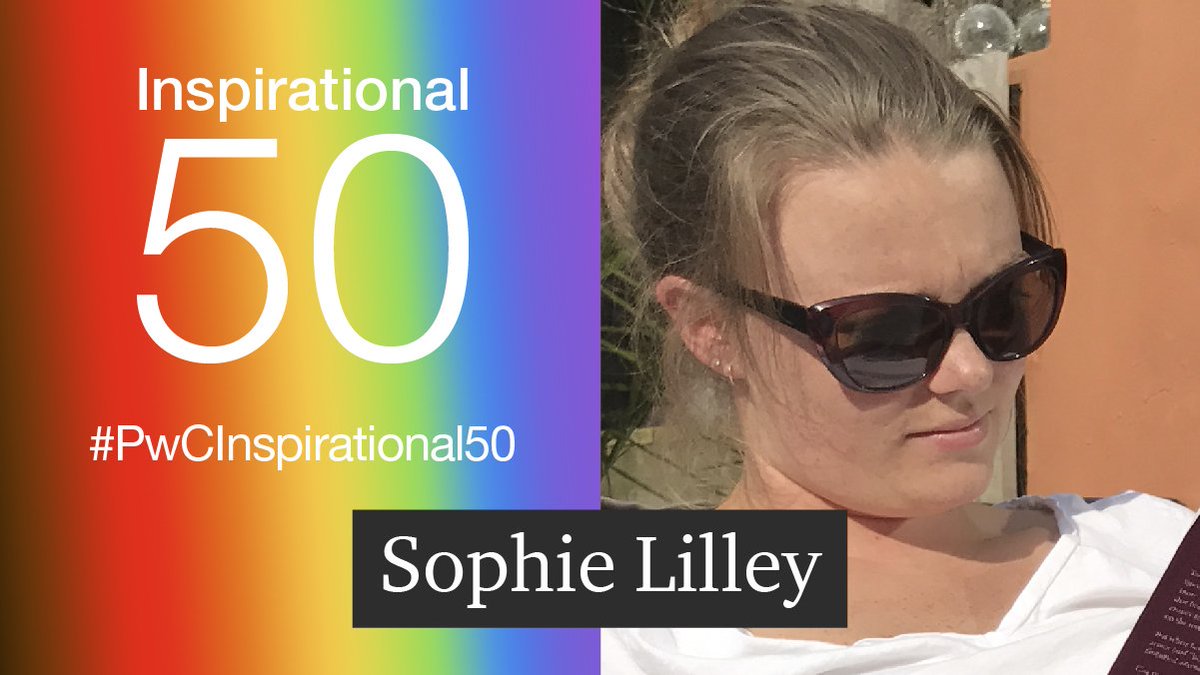 #Inspirational50 Sophie co-founded the East Mids branch of Shine. She has encouraged many people around the office to get involved in various Shine events, both internal and with the University of Nottingham, and has really made Shine a big part of our East Mids office #PwCProud