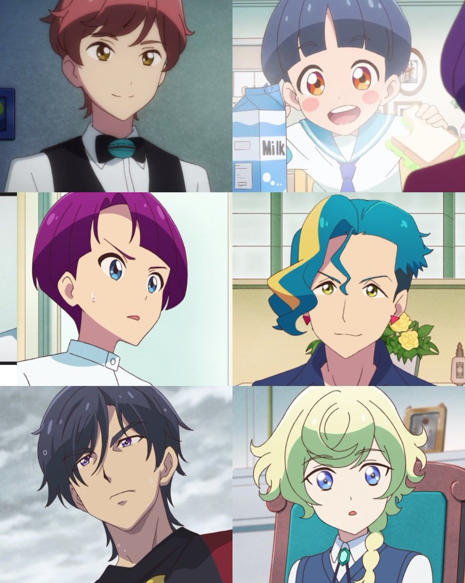 アイカツフレンズ」二重瞼で睫毛が長いシャルルくん。美少年らしい