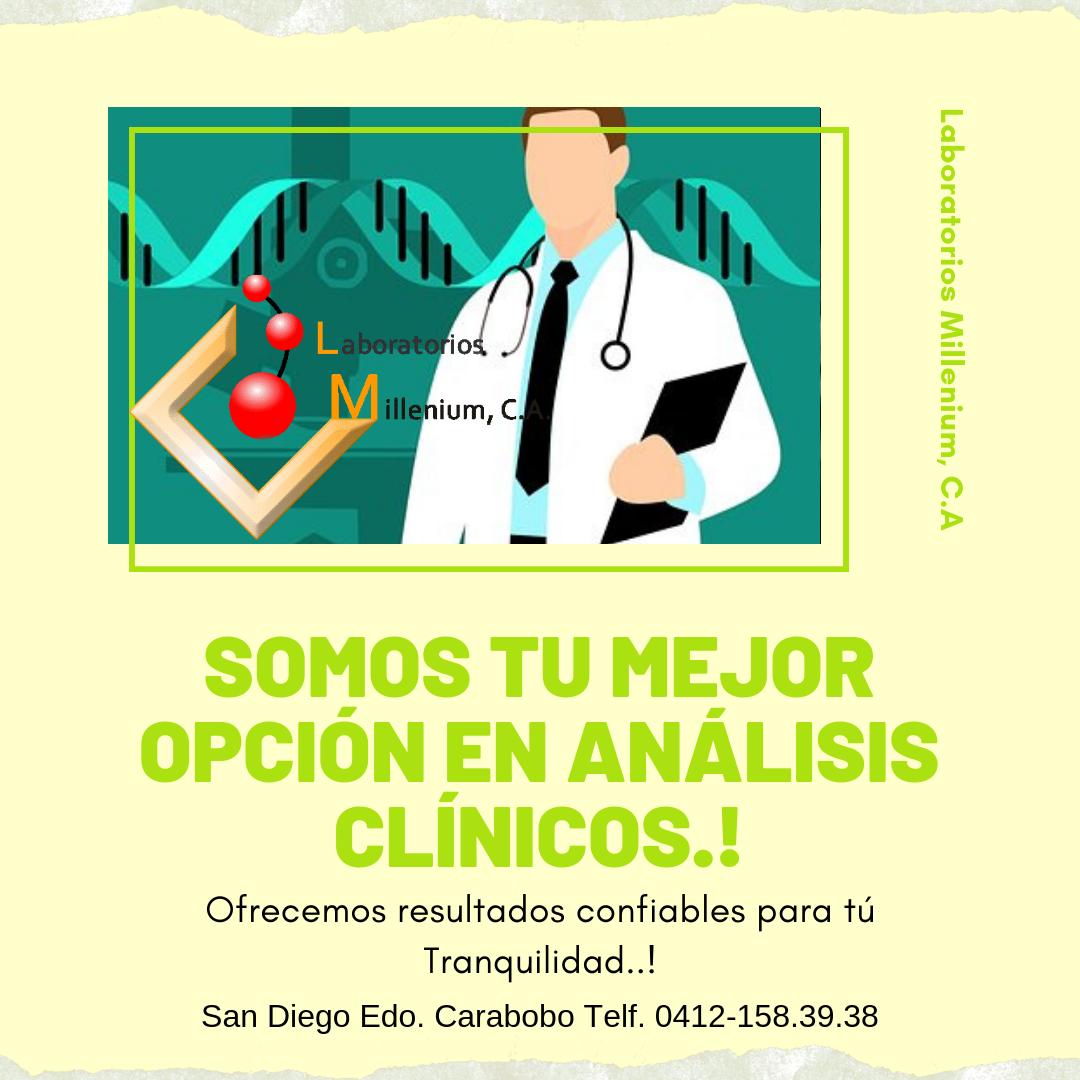 LABMILLENIUM's tweet photo. Somos tu mejor opción en Análisis Clínicos, Innovamos y disponemos de diversidad de exámenes según tu requerimiento.

Nuestros servicios en manos de profesionales, ofreciéndoles excelente servicio y resultados confiables para su tranquilidad.

#laboratorioclinico #sandiego https://t.co/QEri3Hg7tp