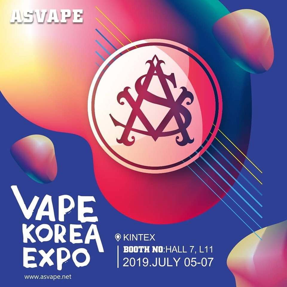 Our team will be at Vape Korea Expo. Waiting for you😃
#asvape #asvapemicrokit #podsystem #vapelife #vapenation #vapeporn #vapefam #vapeon #vapecommunity #vapers #vapetricks #vaper #vapelyfe #vapestagram #instavape #ejuice #vapor #vapedaily #cbd #vapeshop #vapelove #vapekoreaexpo