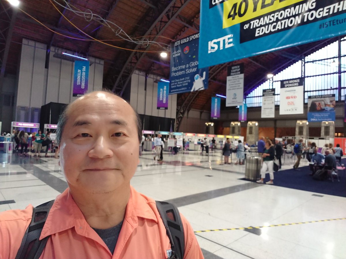 pchu21cccs's tweet image. First day of ISTE 2019 @ Philadelphia Convention Center.