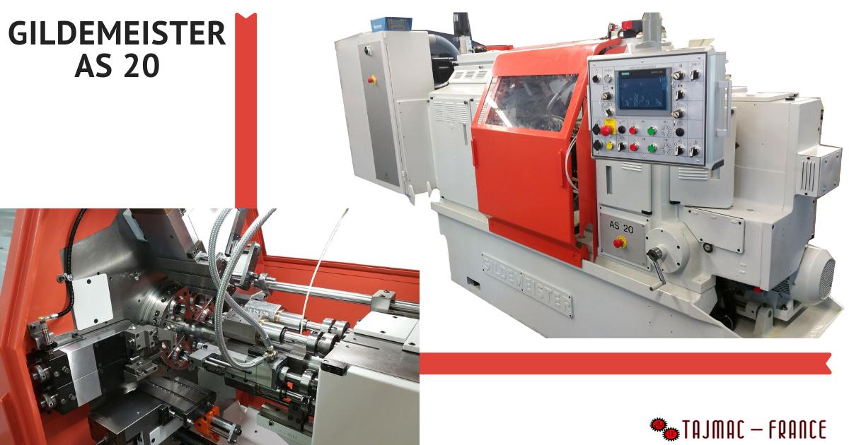 [ For sale ! ]
Multispindle Gildemeister AS20 capacity 25 mm rebuild mechanical and electrical with Siemens PLC S 71500.
- Hydraulic pick-up station 6
- Double mechanical slide for part-off and back burring station 6

Contact us for more infos  📩 📞
👉 ow.ly/xdjr50uG5w6