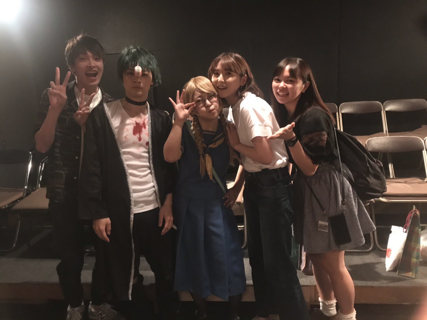 日野まり على تويتر そうだ じきゅミュ チームシグマセブンでもお写真撮ってもらいました 田丸篤志先輩 同期でお友達の渡部紗弓ちゃん 後輩の山上友里江ちゃん 後輩の井上ひかりちゃん木本景子ちゃん山中千尋ちゃん 今回死体役の 日野まり على تويتر そうだ じきゅミュ チームシグマセブンでもお写真撮ってもらいました 田丸篤志先輩 同期でお友達の渡部紗弓ちゃん 後輩の山上友里江ちゃん 後輩の井上ひかりちゃん木本景子ちゃん山中千尋ちゃん 今回死体役の