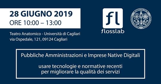 Flosslab_srl's tweet photo. 👉 Venerdì 28/06 a #Cagliari il convegno "Pubbliche Amministrazioni e Imprese Native Digitali: il risultato del progetto AIND", piattaforma tecnologica basata su #Blockchain, per comunicazioni #PA, imprese e utenti, sviluppata da #FlossLab e @univca
https://t.co/NUstAZlXez https://t.co/CMg7bDBQAg