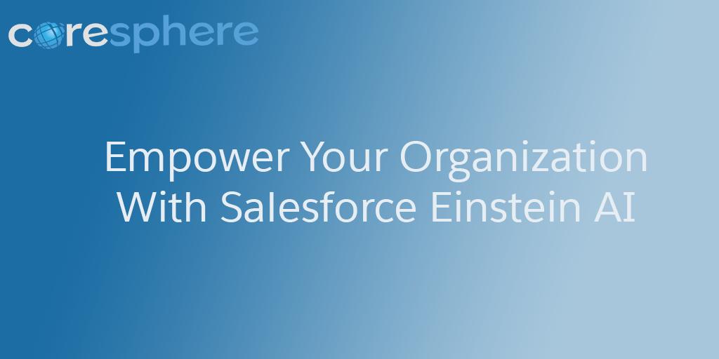 Carahsoft's tweet image. [Webinar] @CoreSphereCloud&apos;s #AI expert will discuss how @SalesforceGov&apos;s #EinsteinAnalytics implements AI &amp;amp; machine learning to extract deeper insights on 7/9: carah.io/bf25a