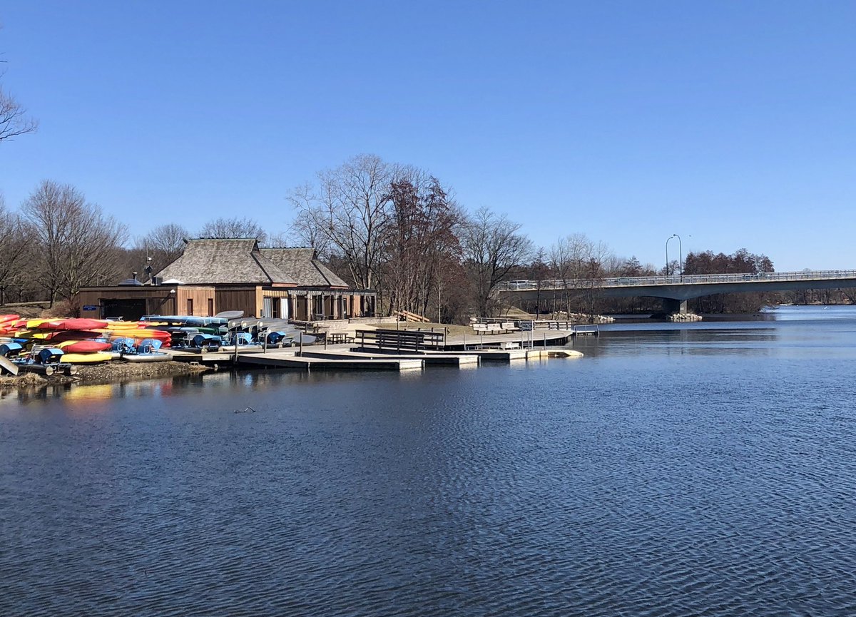 David Osler, Gallup Park Canoe Livery (1985)