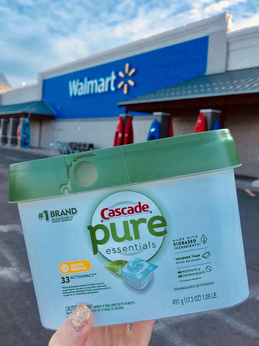AmberShimel's tweet image. Even when we are traveling, we still need clean dishes! #ad The simplified formula of @MyCascade pure essentials is free of phosphates and chlorine bleach, but still has the strong, dependable clean you trust. @Walmart #PureEssentials