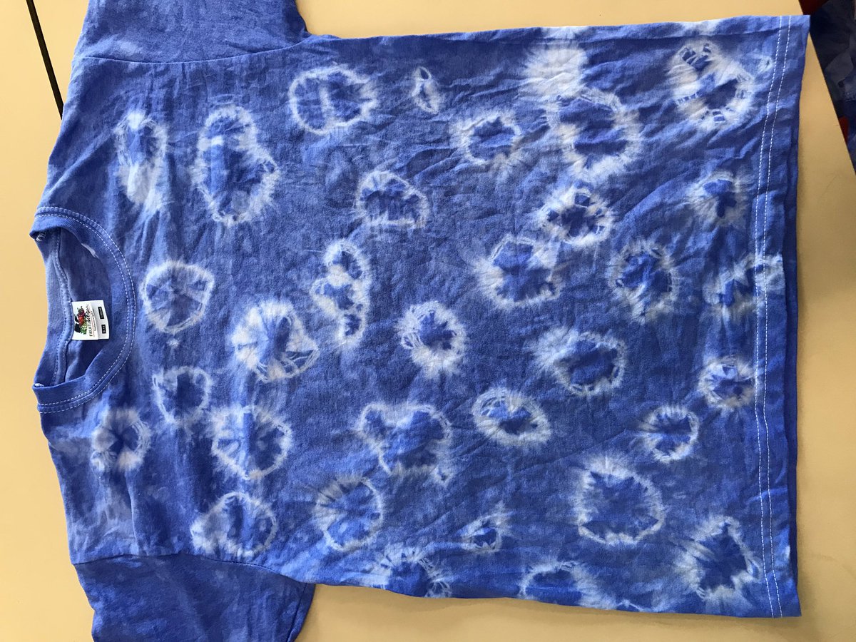BrocklewoodP's tweet photo. 4P have made such a good job of their tie dye t-shirts for #BrockFest. We can’t wait to see their faces in the morning when they spot their very own design 🤩 https://t.co/49cOKjxlvX