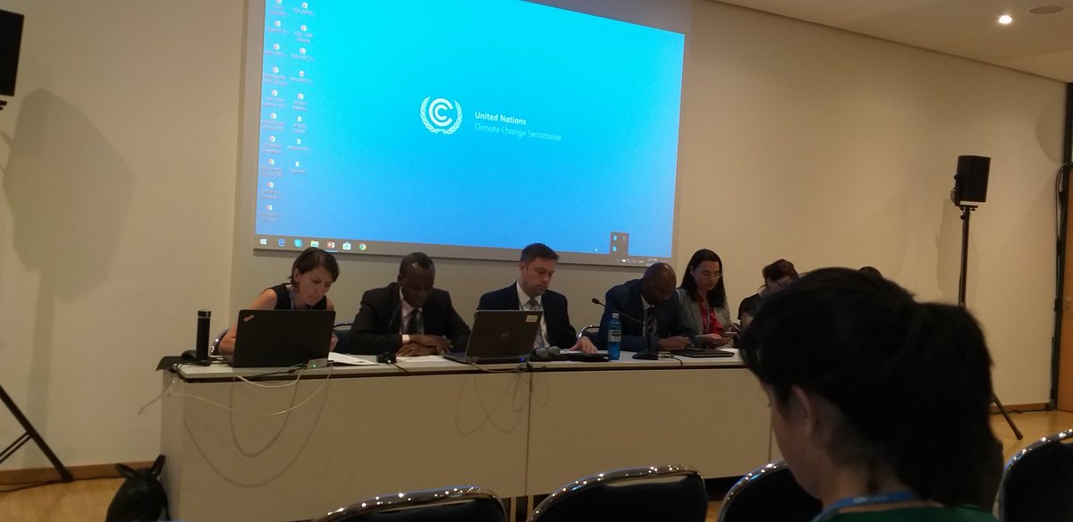 falsamb's tweet photo. #SB50 Side Event: Ibila Vice-chair Adaptation Fund highlight importance of NIE for empowering  most vulnerable populations and incorporating local and traditional knowledge.@EmmanuelSobel @Cassis_Ibra https://t.co/37feSRHdDa