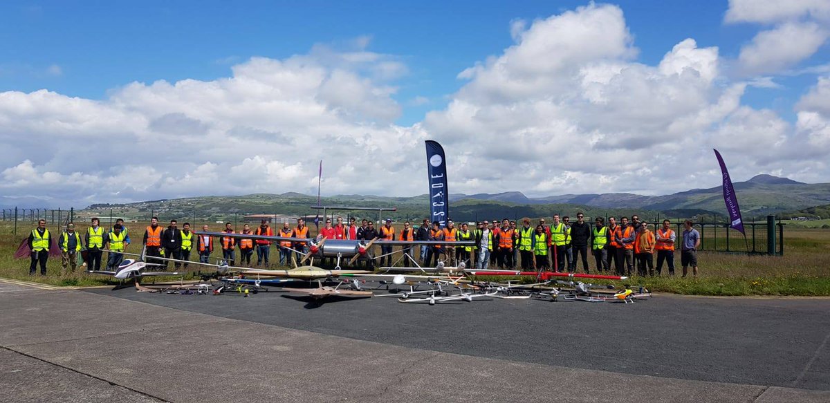 The wonderful CASCADE team, and their even more wonderful drones &lt;3 #Drone #UAV