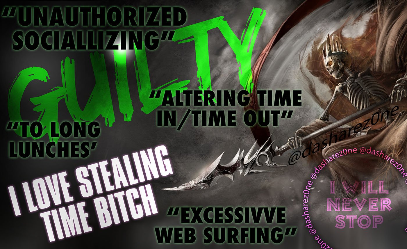 FUCK WORK STEAL TIME - https://t.co/Qtp3PuUDXE ADMIN