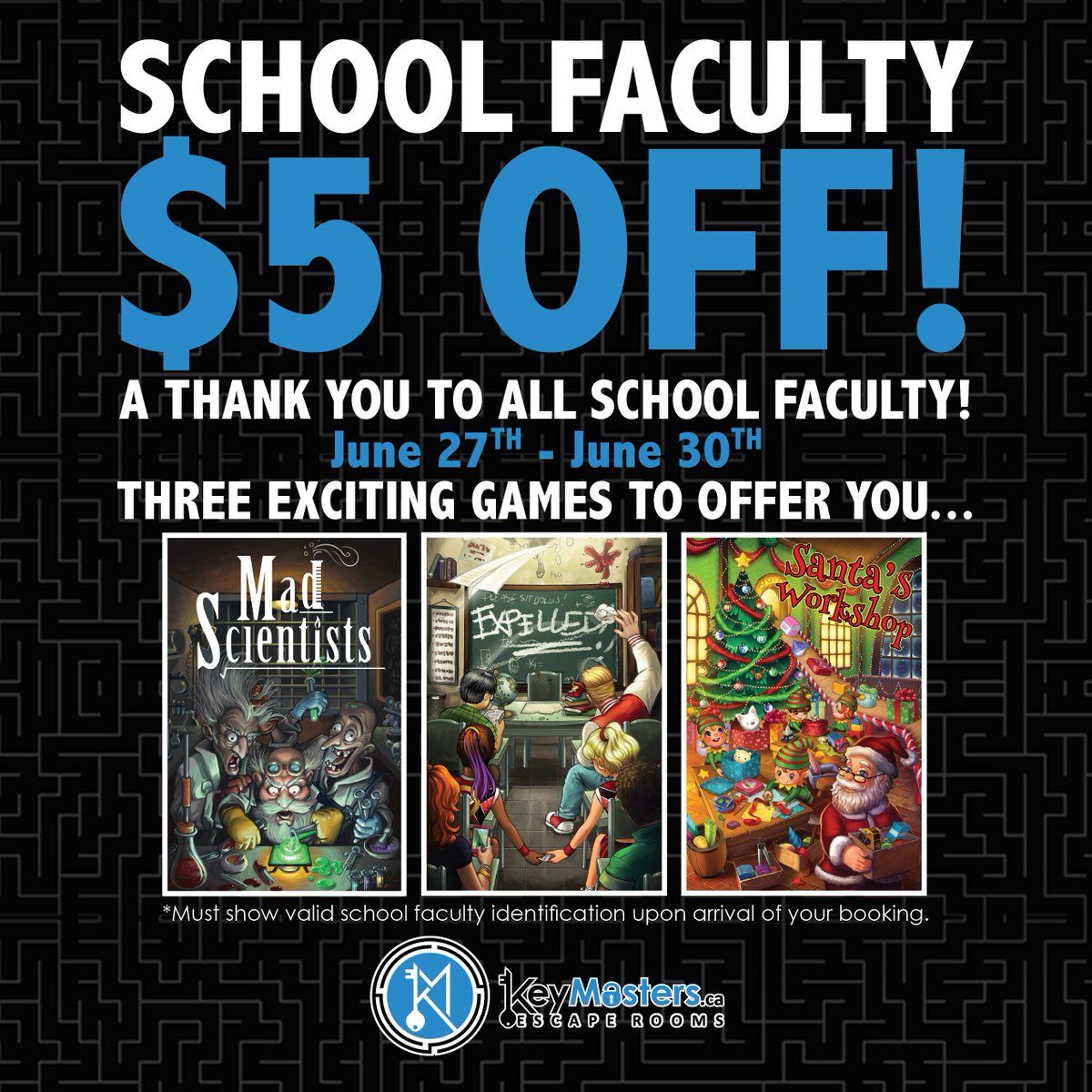 KeyMasters_ca's tweet image. Thank you to ALL School Faculty!
KeyMasters.ca