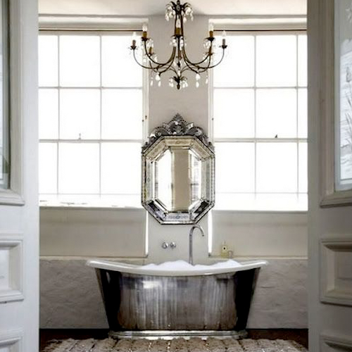 MoodCollections's tweet photo. Time for a bubble bath? It's ok, Monday is almost over! Wouldn't you just love to wash away the stresses of the day in this stunningly #romantic bathroom? ⠀
Image: #pinterest⠀#moodcollections #MondayMood #Monday #bathroomdesign #bathroom https://t.co/Q9DaxJ2Iwk