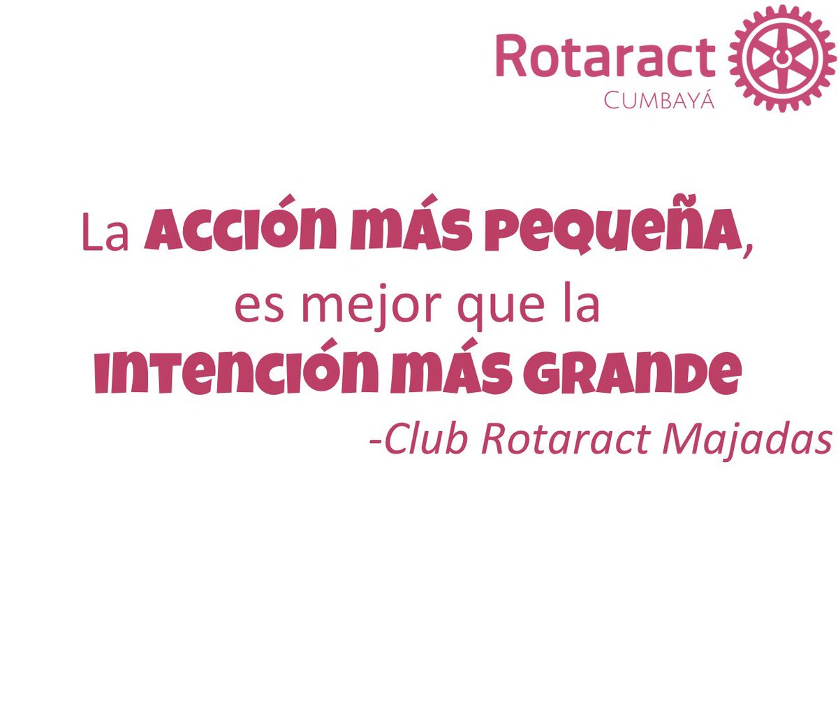 Rotaract Cumbaya tweet media