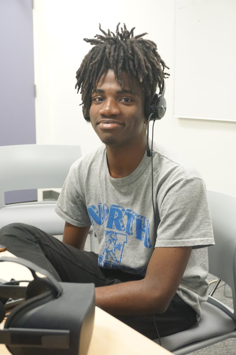 EllerTechCore's tweet image. Meet the newest member of our team, Tim Lukau! Tim&apos;s a #comupterscience major and he&apos;s been with us for about a month now and working on our two main #VR projects: Dance Inspector and Nano 2020! Welcome aboard, Tim!