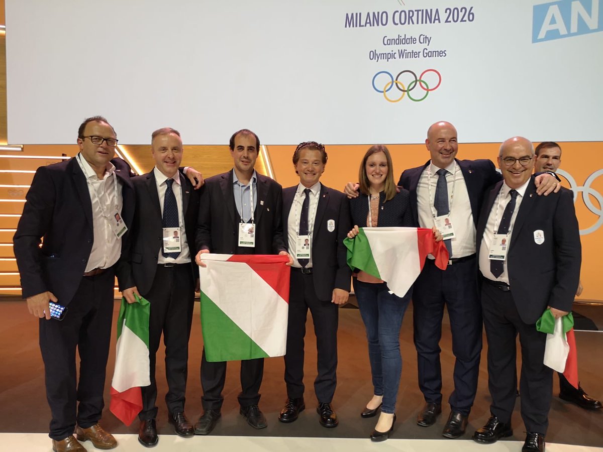Milano Cortina 2026 ospiterà i Giochi Olimpici Invernali nel 2026! Il CIO ha deciso per l’Italia #DreamingTogether #MilanCortina2026