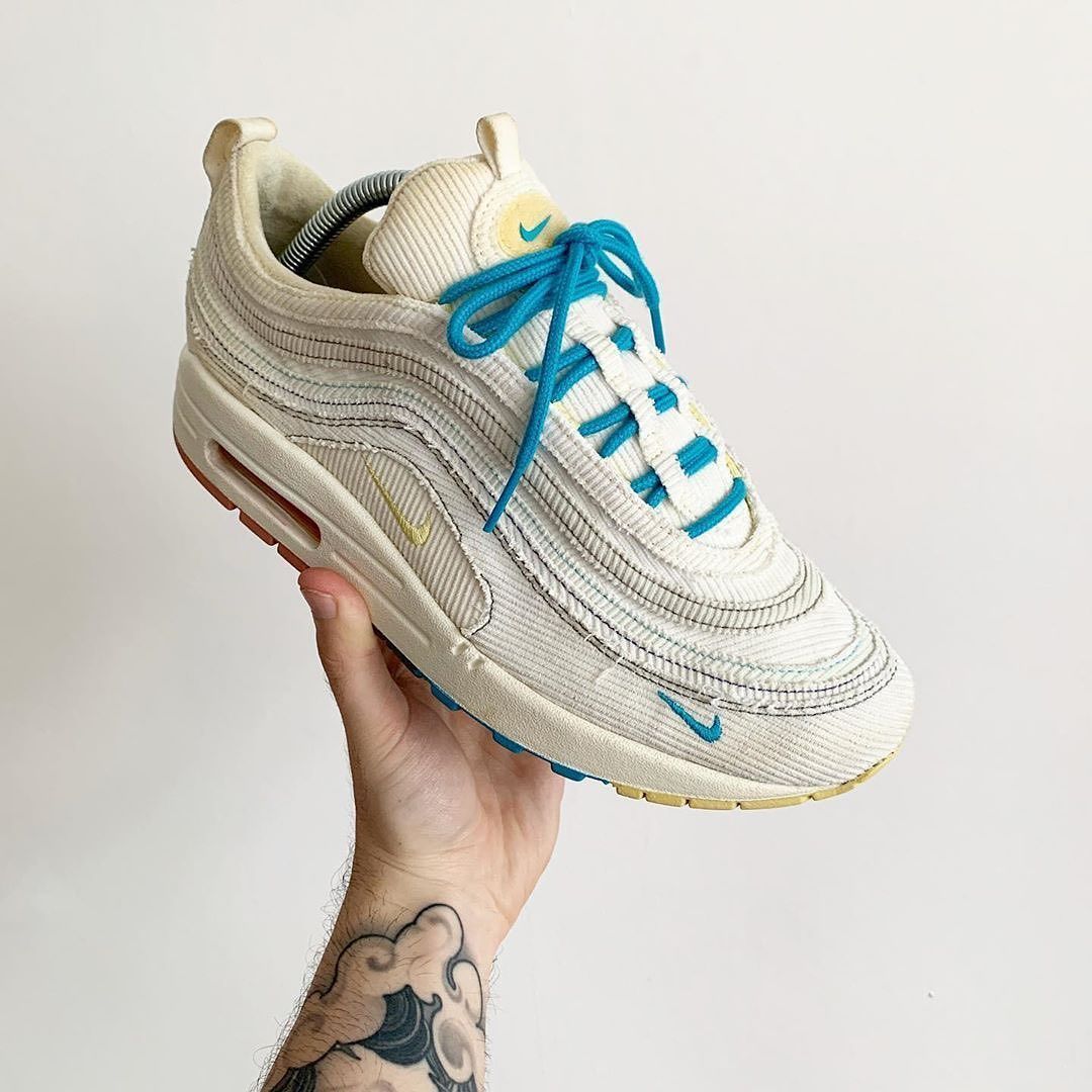 Consejos Expresión Puntero The Sole Supplier on Twitter: "Bleach Sean Wotherspoon x Nike Air Max 97/1  or nah? 🤔 📷 IG l.eify https://t.co/AEVmRo9VM6" / Twitter