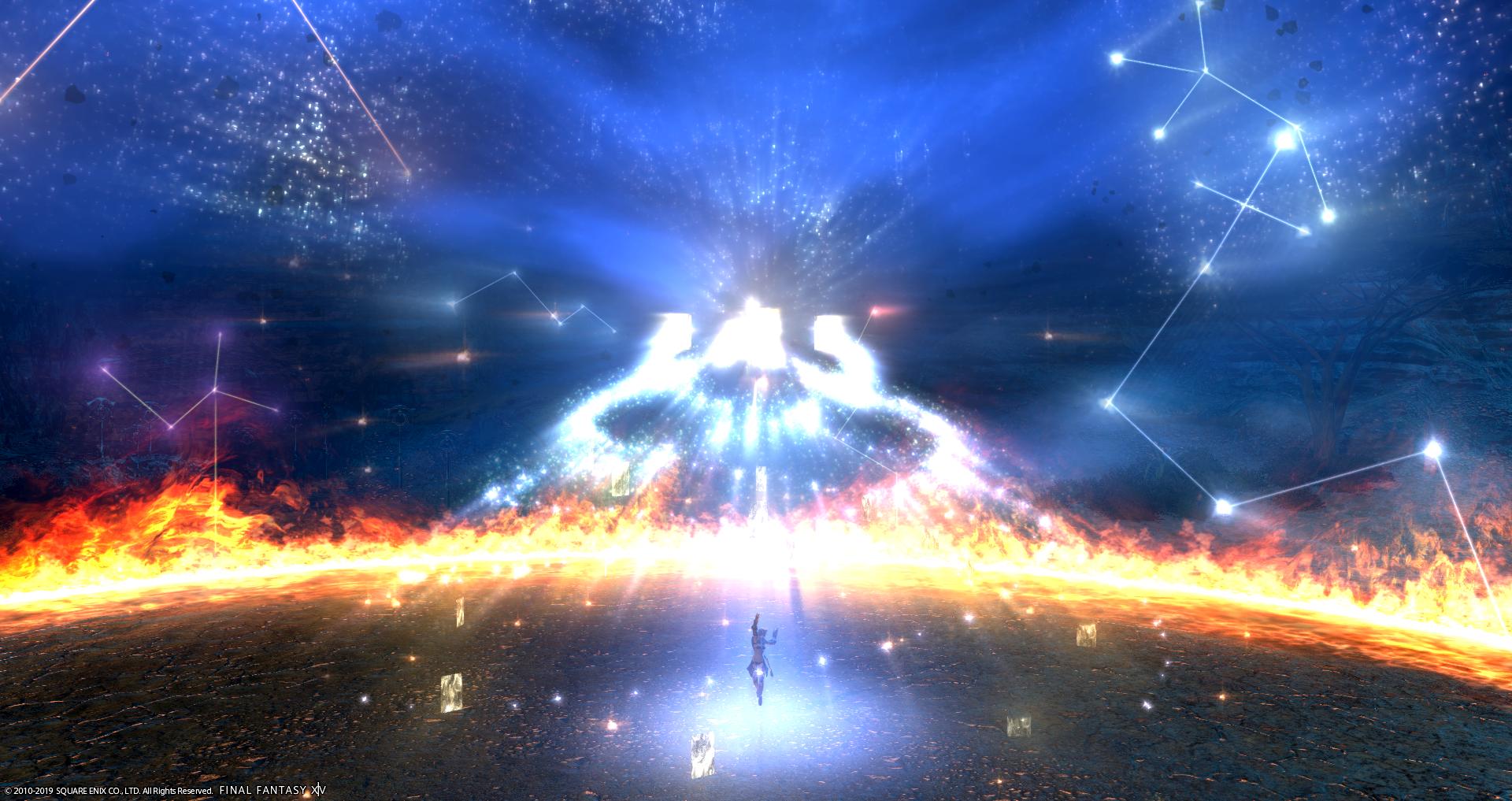 FINAL FANTASY XIV 折りたたみ傘 星天開門 占星 LB3