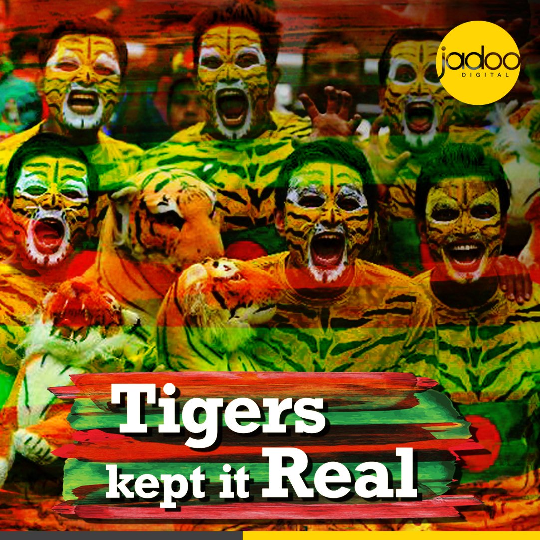 JadooDigital's tweet photo. Our tigers won the match with outstanding performance. This is how they win, this is rise of the tigers. #JadooDigital #CWC19 #RiseOfTheTigers https://t.co/Bwbn74W0GF