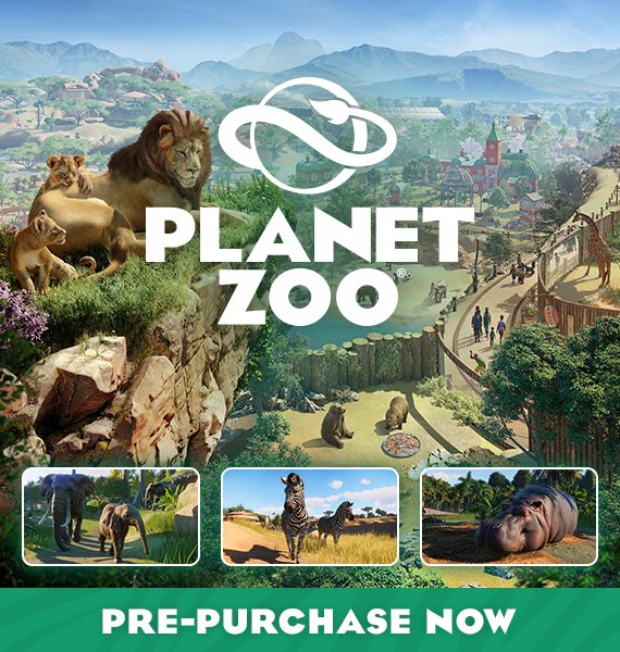 Steam's tweet image. 🔸 PRE-PURCHASE 🔸 Planet Zoo

store.steampowered.com/app/703080/Pla…

#NewOnSteam
