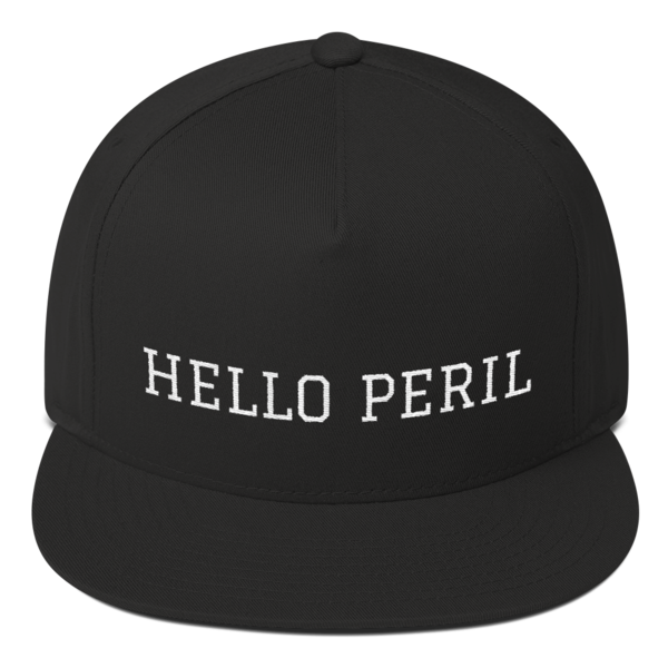 HelloPerilMerch's tweet image. The #HelloPeril Flat Bill #Band #Hat you've been looking for.
One Size Fits Most - High Quality Embroidering - 3 Colors 🔴🔵⚫️
Get one today 👉 bit.ly/helloperilhat