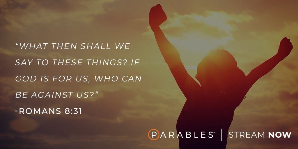 ParablesTV's tweet photo. parablestvIf God is for us Who can be against us?
New Monday | New Week | New Goals

#parablestv #faithbasedtv #mondayquotes #bibleverses #newmonday #newweek #streamingforfree https://t.co/6apqtsrFUM