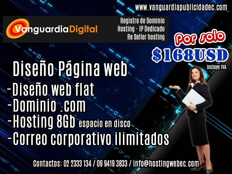 EcVanguardia's tweet image. Info 0994193833 WhatsApp directo. #PaginaWeb #ambato #Puyo #Manta #Esmeraldas #SantoDomingo #Ibarra #Otavalo #WebFacil