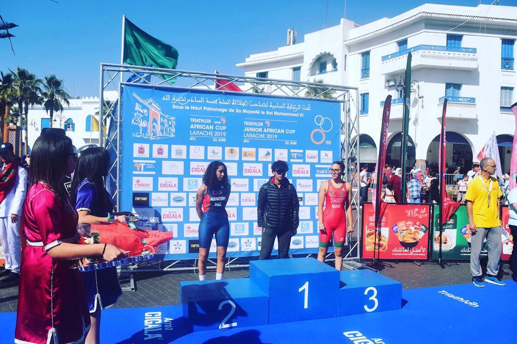 Junior 🇲🇦🇲🇦🇲🇦 Podium 
🏊🚴🏃#TriathlonLarache #FRMTRI #ITU #ATU #ATULarache #Triathlon #AfricanCup #ContinentalCup #AfricanTriathlon #ATURace #Sprint #RoadtoLarache #Morocco #ATLarache #22JUN2019 📆