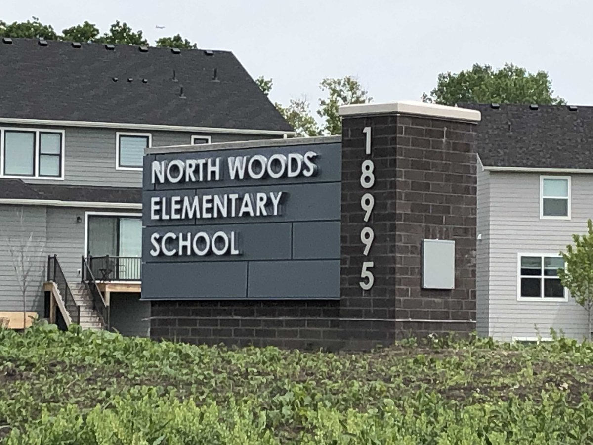wayzataschools's tweet photo. The sign is up @NorthWoodsWPS
and some of the classrooms are just waiting on students! See you in the fall!! #NorthWoodsWolves #WeAreWayzata #TrojanPride https://t.co/IjTLjA8A7D