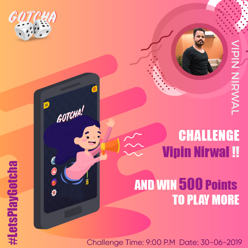 GameGotcha's tweet photo. #Gotcha previous week top ranked “VIPIN NIRWAL” has scheduled a #challenge to GOTCHA #Players.
Whoever defeats him wins 500 points &amp; get a chance to #win a Brand New #Apple Water Series 3. 
Google Play: https://t.co/VCdvz7lfUE
Apple Store: https://t.co/1dSX6bA9xz
#GotchaBoardGame https://t.co/CBW8mWHJuf
