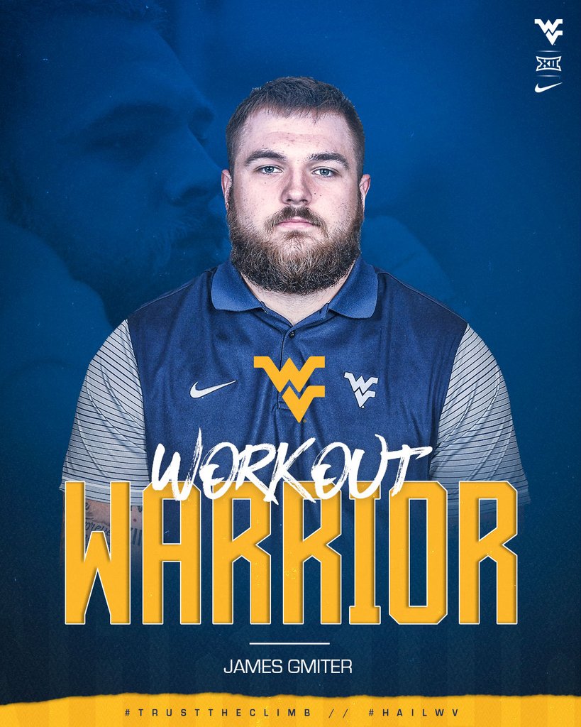 WVUfootball's tweet photo. Presenting our Workout Warriors and Academic Student of the Week.

#HailWV https://t.co/e0G76evYKa