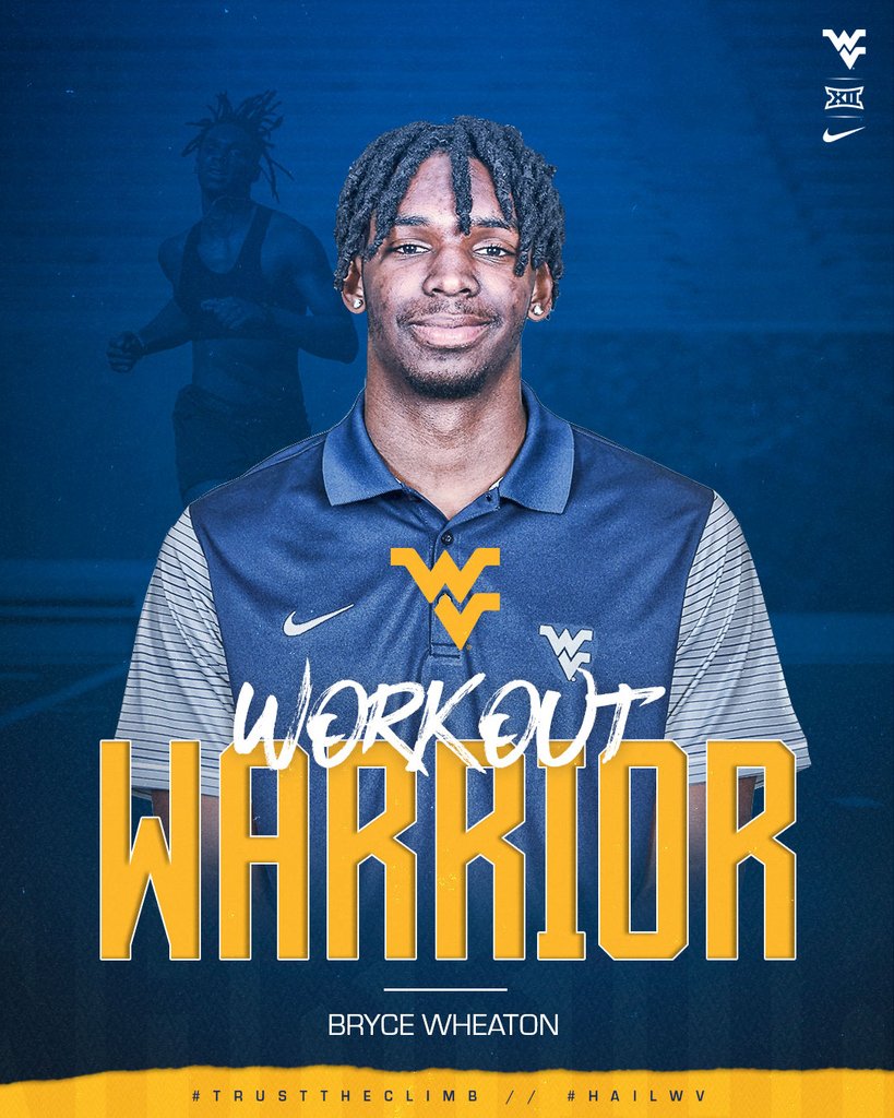 WVUfootball's tweet photo. Presenting our Workout Warriors and Academic Student of the Week.

#HailWV https://t.co/e0G76evYKa