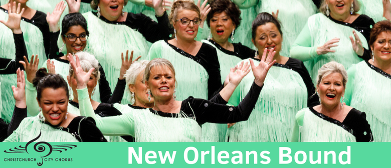 NEW ORLEANS BOUND precontest show - Saturday 7 September at Charles Luney Auditorium. 
We are soon setting off to compete in 2019 World Championships. Please come along and support NZ’s own Christchurch A Cappella champions. Tickets $25 from bit.ly/2ZIuBW8